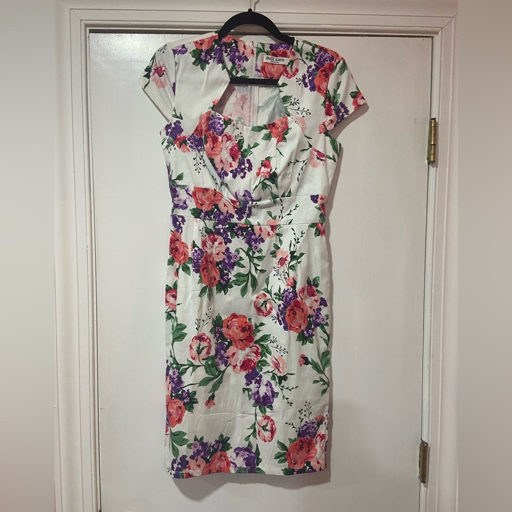 Pin Up Grace Karin Wiggle Dress sz S